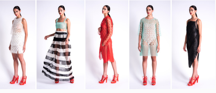 3D printed items, Fashion, Creating textiles, 