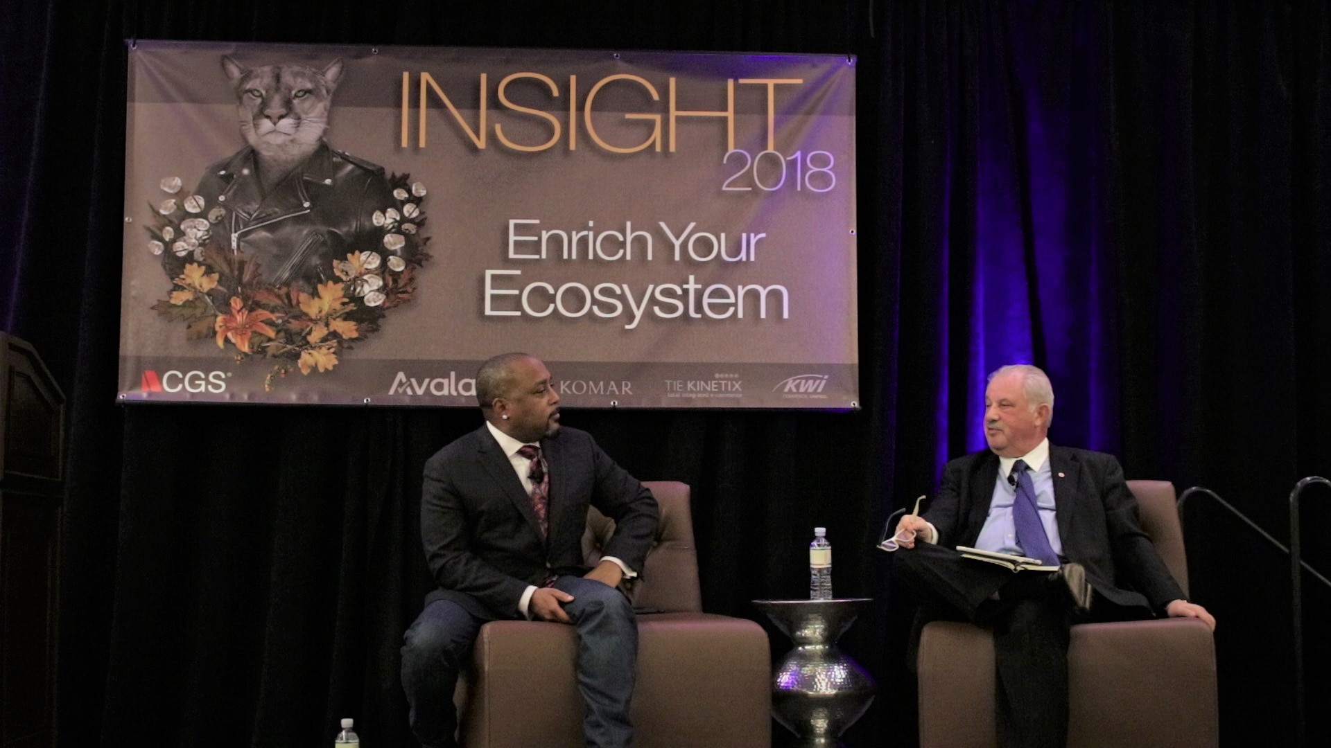 Daymond John and Phil Friedman speak at INSIGHT 2018