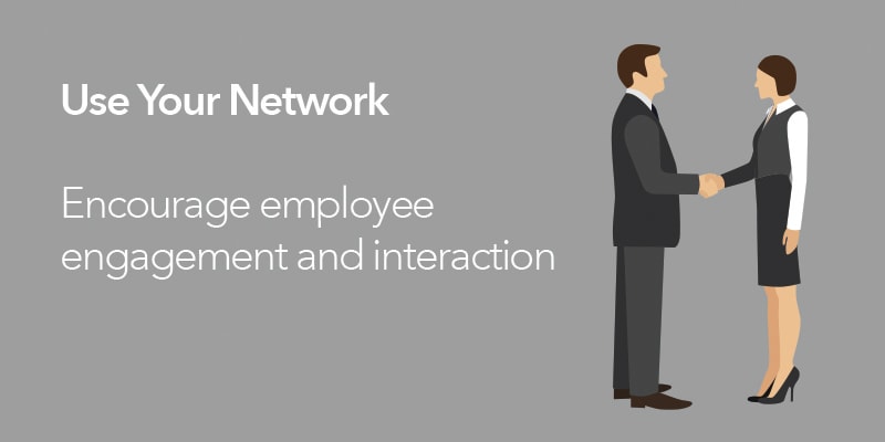 network, employee engagement, interaction, 