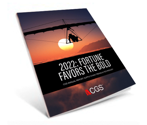 2022 Supply Chain Trends and Technology report cover