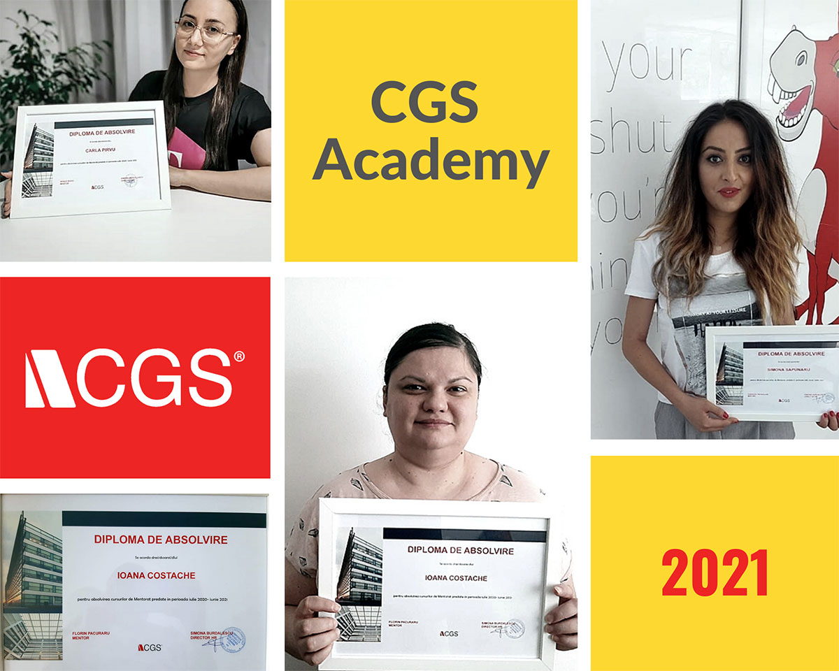 CGS Acadmey mentor program graduates collage photo