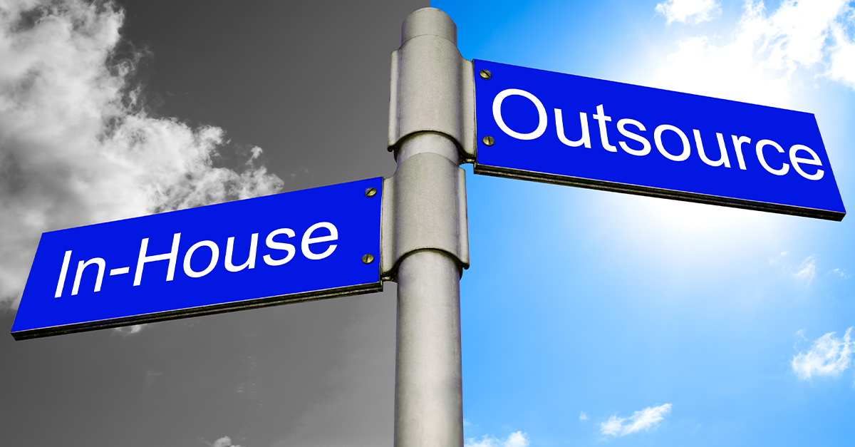 In-house versus outsourcing for call center services