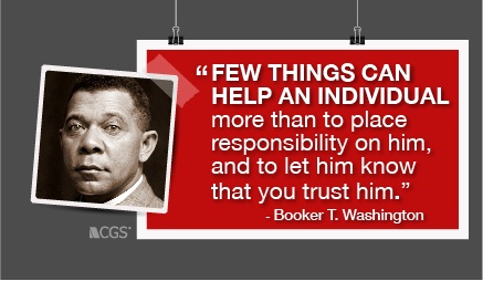 CGS, washington quotes, Booker T. Washington, #Breakfastbites