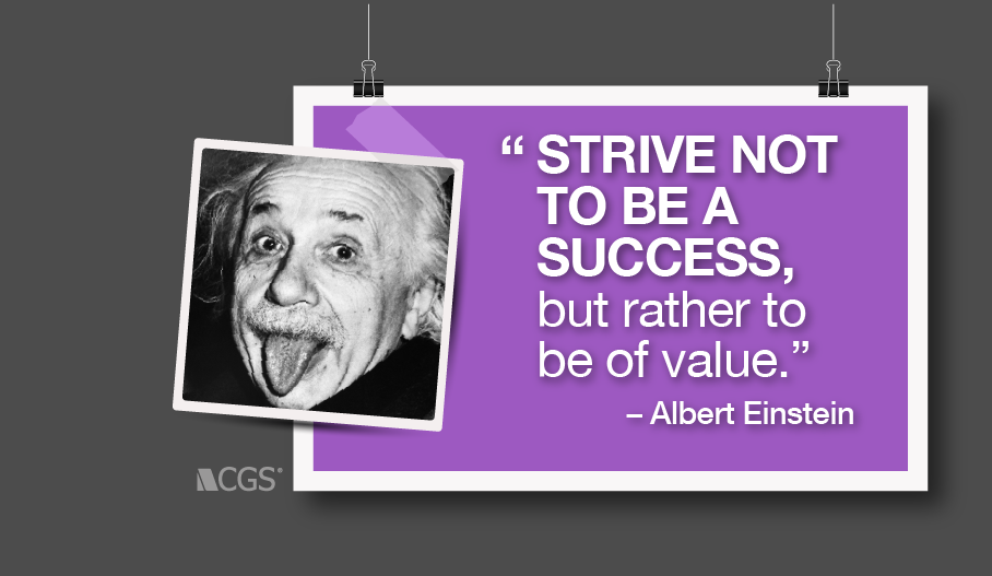 CGS, Albet Einstein, albert einstein quote, einstein quotes