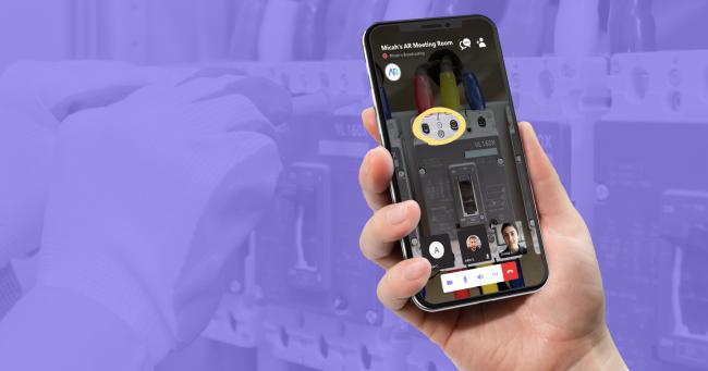 Using AR for field services support on a smartphone