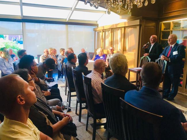CGS and Visual Next Speak to Customers at August 2019 Customer Reception in Montreal