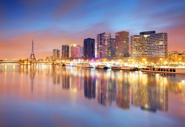 Business Buildings in Paris, France