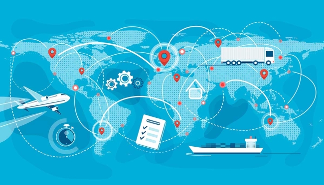 The future supply chain is fully connected The future supply chain is fully connected image