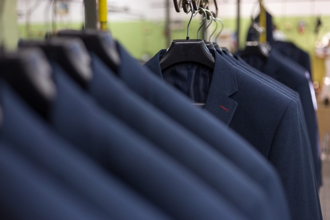 Suit being produced using product lifecycle management software