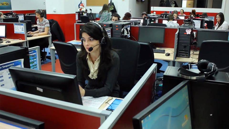 CGS call center agents in action